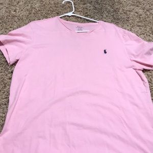 Ralph Lauren Polo - Pink Polo V-Neck T-Shirt